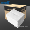 Oil only absorbent pad size materials